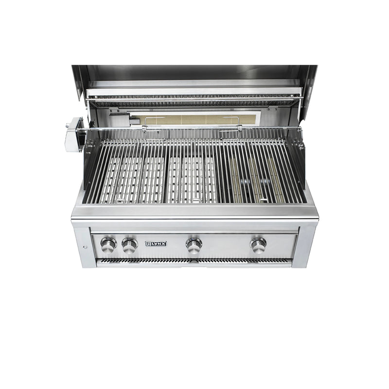 Lynx L36TR Professional 36-Inch Built-in Gas Grill with One Infrared Trident Burner And Rotisserie | GW STORE