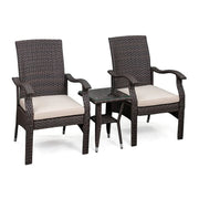 Well Traveled Living Miles Conversation Wicker Bistro Set | GW STORE