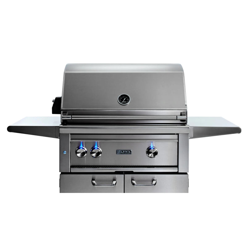 Lynx L30ATRF Professional 30-Inch Freestanding Gas Grill All Infrared Trident Propane Burners & Rotisserie | GW STORE