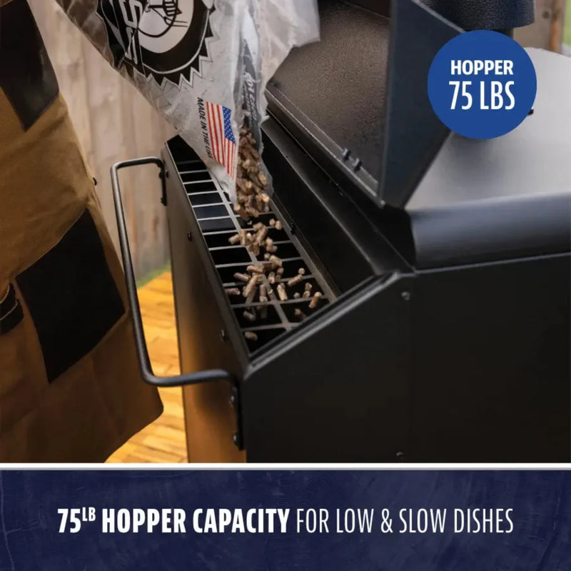 Pit Boss Navigator 6 Series WiFi & Bluetooth Vertical Wood Pellet Smoker | GW STORE