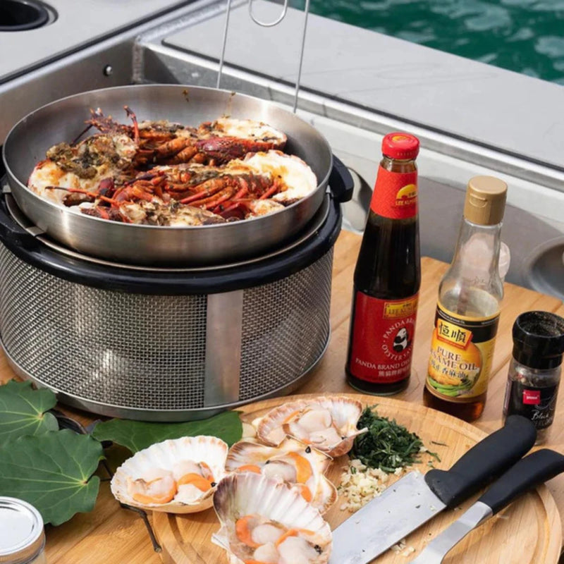 COBB Wok Stainless Steel Cooking Accessory | GW STORE