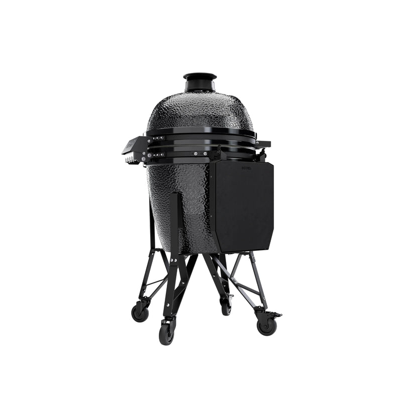 BSTRD Core Large Complete Gloss Graphite Freestanding Kamado Charcoal Grill | GW STORE