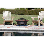 Well Traveled Living Copper Rail Fire Pit | GW STORE