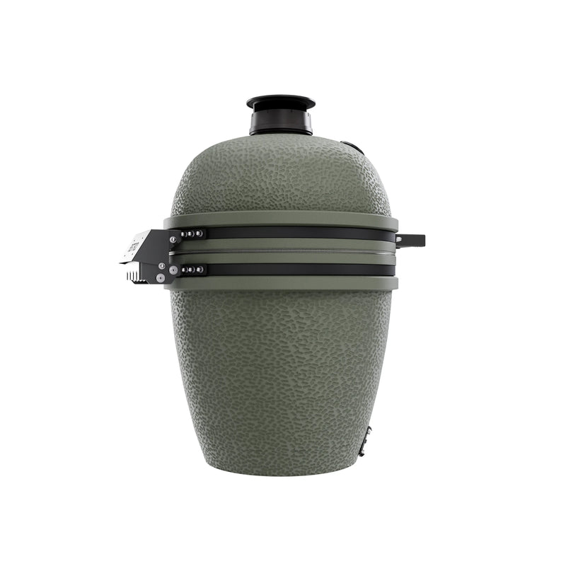 BSTRD Core Large Solo Alpine Green Built-In Kamado Charcoal Grill | GW STORE