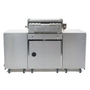 Mont Alpi MA-957RS 6 Ft Propane Outdoor Kitchen Island in Stainless Steel | GW STORE