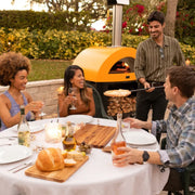 Alfa Moderno Imperial Yellow 5 Pizze Natural Gas Oven | GW STORE