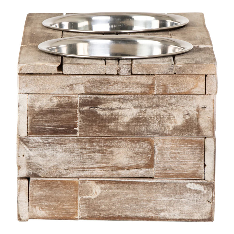 Huntley Pet Berjen Large Double Feeder | GW STORE