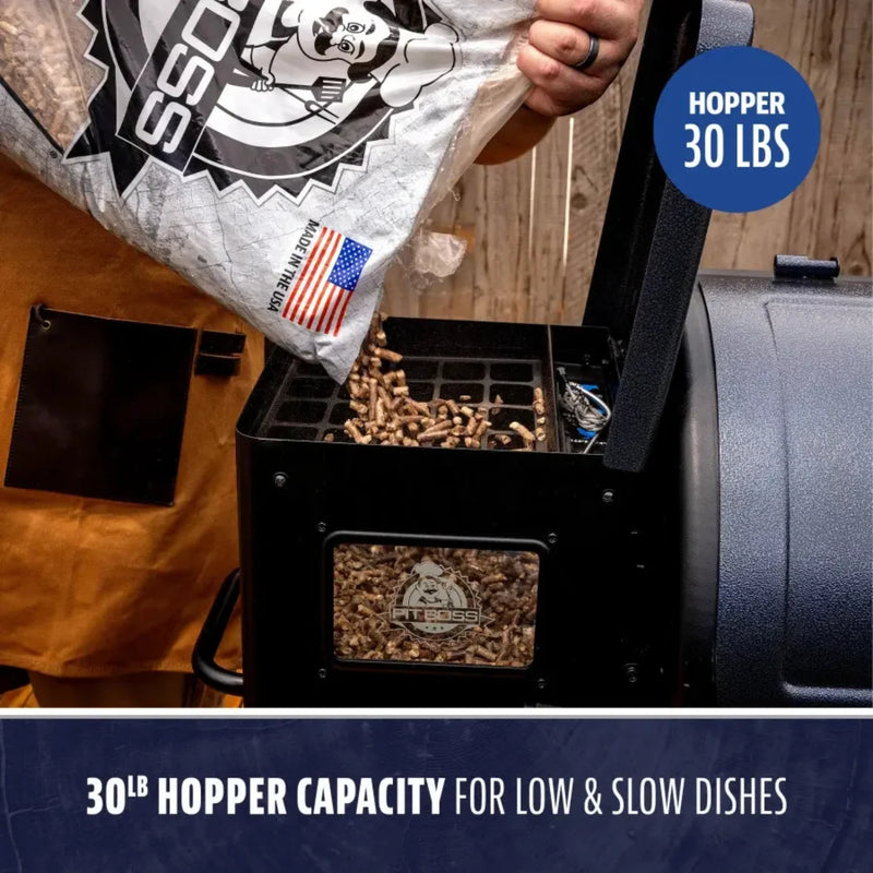 Pit Boss Navigator 850 Series WiFi & Bluetooth Freestanding Wood Pellet Grill & Smoker | GW STORE