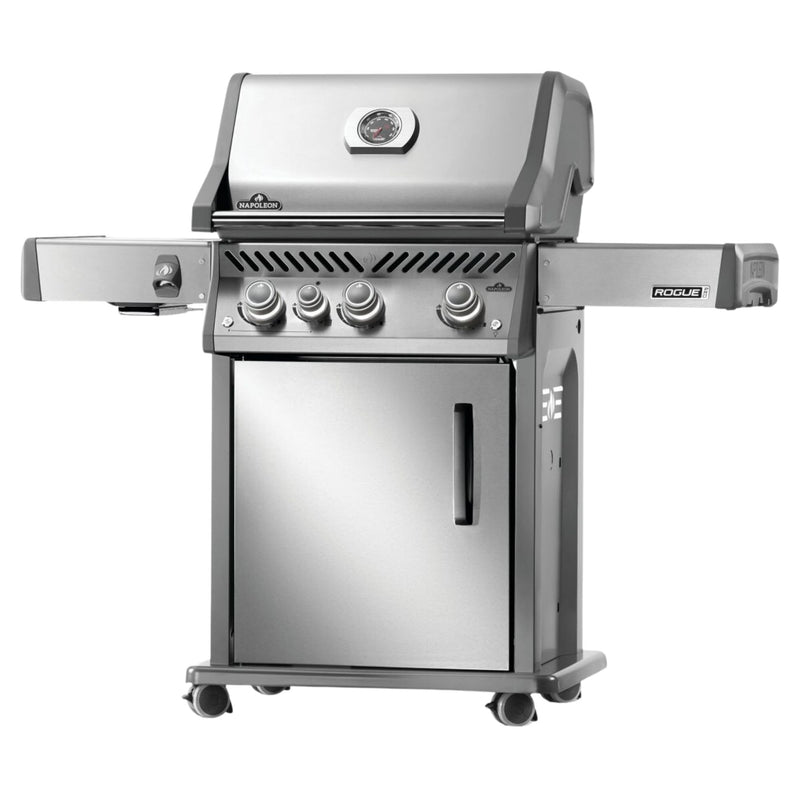 Napoleon Rogue® PRO 425 SIB Stainless Steel Freestanding Gas Grill w/ Infrared Side Burner | GW STORE