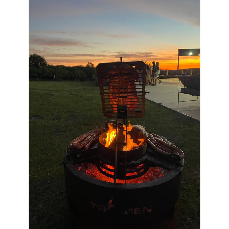 Tromen Duomo Ceibo Firepit Open Fire Argentine Grill
