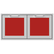 Hestan 42" Double Storage Doors Recessed Marquise Accented Panels | GW STORE