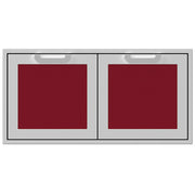 Hestan 42" Double Storage Doors Recessed Marquise Accented Panels | GW STORE