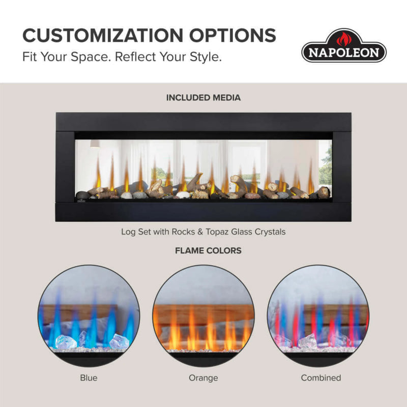 Napoleon CLEARion™ Elite 50 Built-in Electric Fireplace | GW STORE