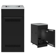 Tank & Side Burner Cabinet in MOK Black | GW STORE