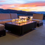 American Fyre Desings Long Iron Saddle Firetable | GW STORE