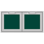 Hestan 42" Double Storage Doors Recessed Marquise Accented Panels | GW STORE