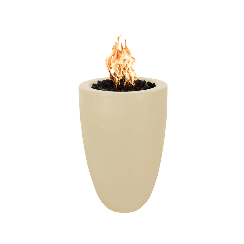 The Outdoor Plus Castillo Fire Pillar Concrete With Access Door | GW STORE