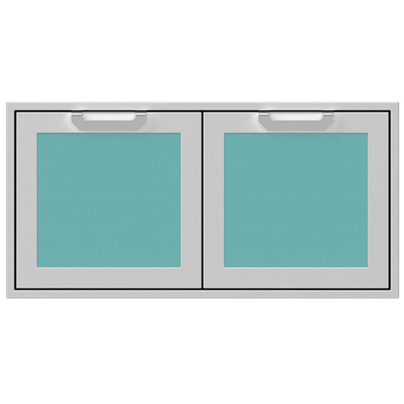 Hestan 42" Double Storage Doors Recessed Marquise Accented Panels | GW STORE