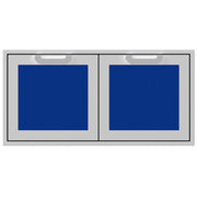 Hestan 42" Double Storage Doors Recessed Marquise Accented Panels | GW STORE