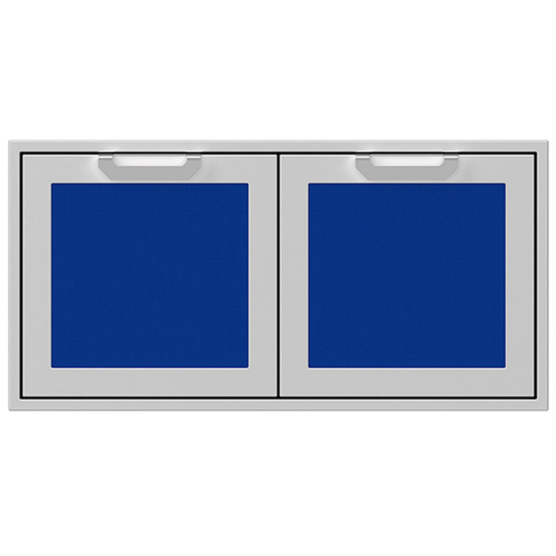 Hestan 42" Double Storage Doors Recessed Marquise Accented Panels | GW STORE