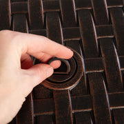 Well Traveled Living Bellante Woven Aluminum Propane Fire Pit | GW STORE