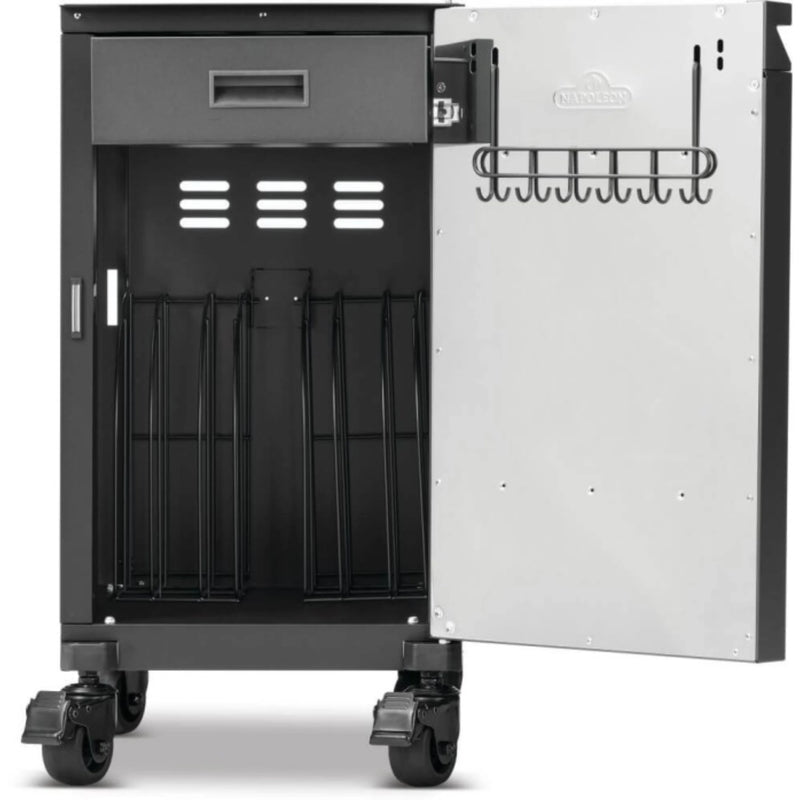 Napoleon Phantom Prestige® Under Grill Storage, Two Carts | GW STORE