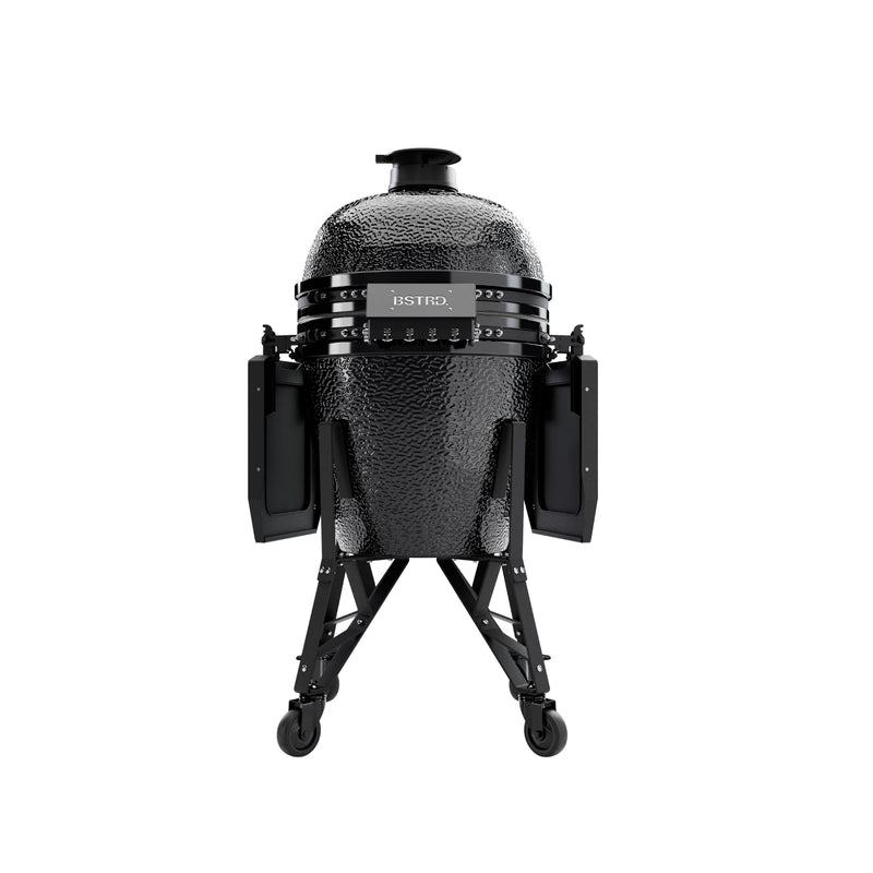 BSTRD Core Large Complete Gloss Graphite Freestanding Kamado Charcoal Grill | GW STORE