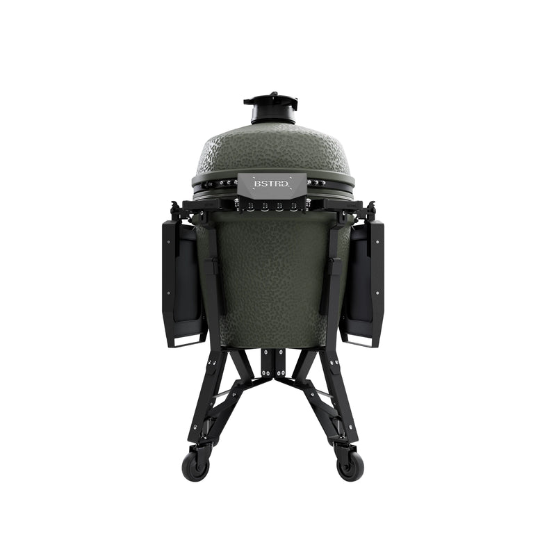BSTRD Pro Large Complete Alpine Green Freestanding Kamado Charcoal Grill | GW STORE