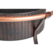 Well Traveled Living Copper Rail Fire Pit | GW STORE