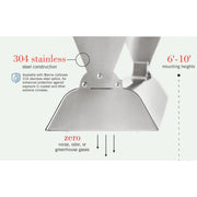 Infratech 39-Inch Single Element 2500W Patio Heater | GW STORE