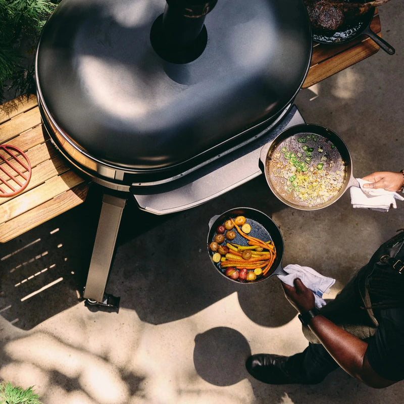 Gozney Dome XL Gen 2 Off-Black Dual Fuel Built-In Outdoor Pizza Oven | GW STORE