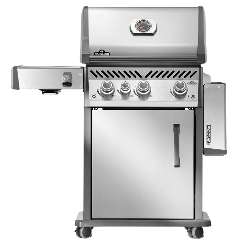 Napoleon Rogue® PRO 425 SIB Stainless Steel Freestanding Gas Grill w/ Infrared Side Burner | GW STORE