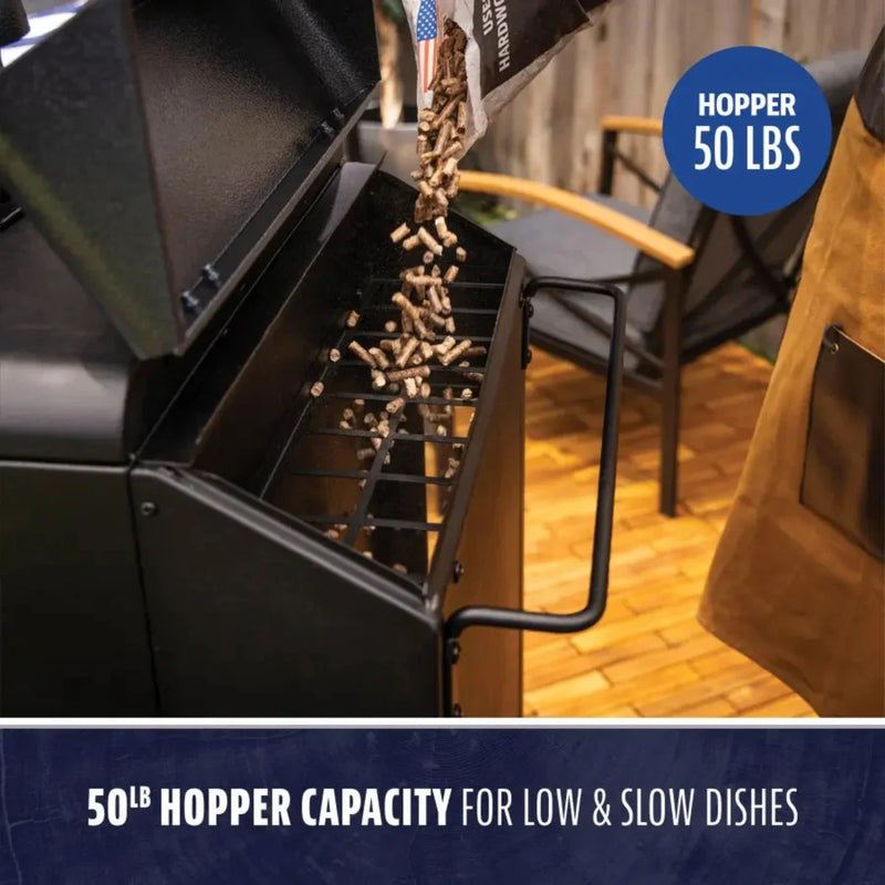 Pit Boss Navigator 3 Series WiFi & Bluetooth Vertical Wood Pellet Smoker | GW STORE