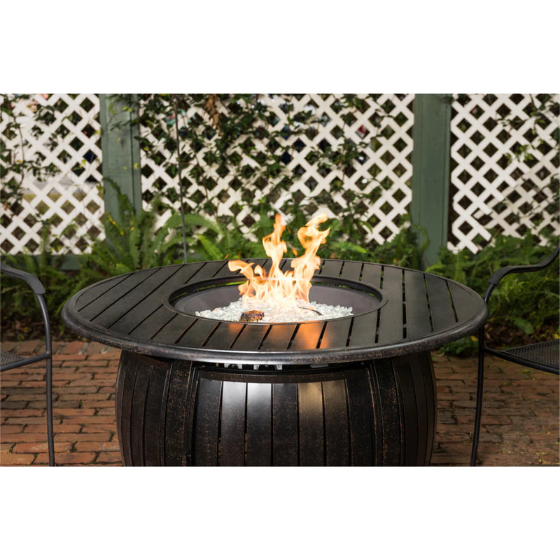 Well Traveled Living Grand Cooper Aluminum Round Propane Fire Pit | GW STORE