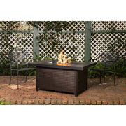 Well Traveled Living Weyland Rectangle Aluminum Propane Fire Pit | GW STORE