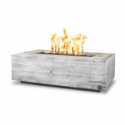 The Outdoor Plus Coronado Woodgrain Natural Gas Fire Pit | GW STORE