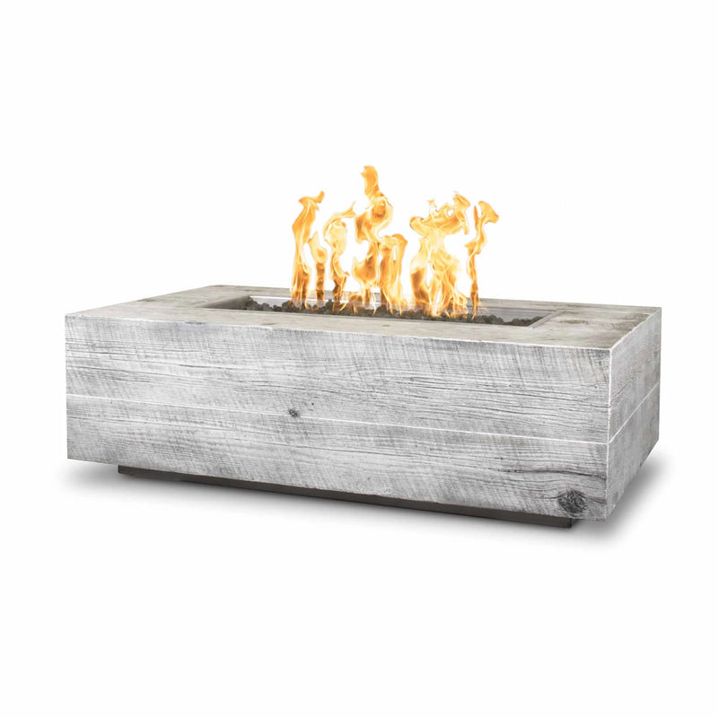 The Outdoor Plus Coronado Woodgrain Natural Gas Fire Pit | GW STORE