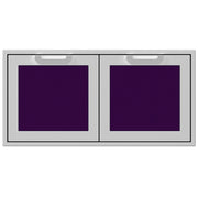 Hestan 42" Double Storage Doors Recessed Marquise Accented Panels | GW STORE