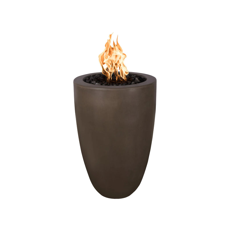 The Outdoor Plus Castillo Propane Gas Fire Pillar Concrete | GW STORE