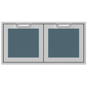 Hestan 42" Double Storage Doors Recessed Marquise Accented Panels | GW STORE
