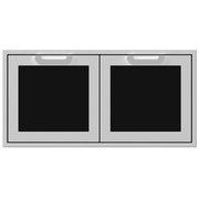 Hestan 42" Double Storage Doors Recessed Marquise Accented Panels | GW STORE