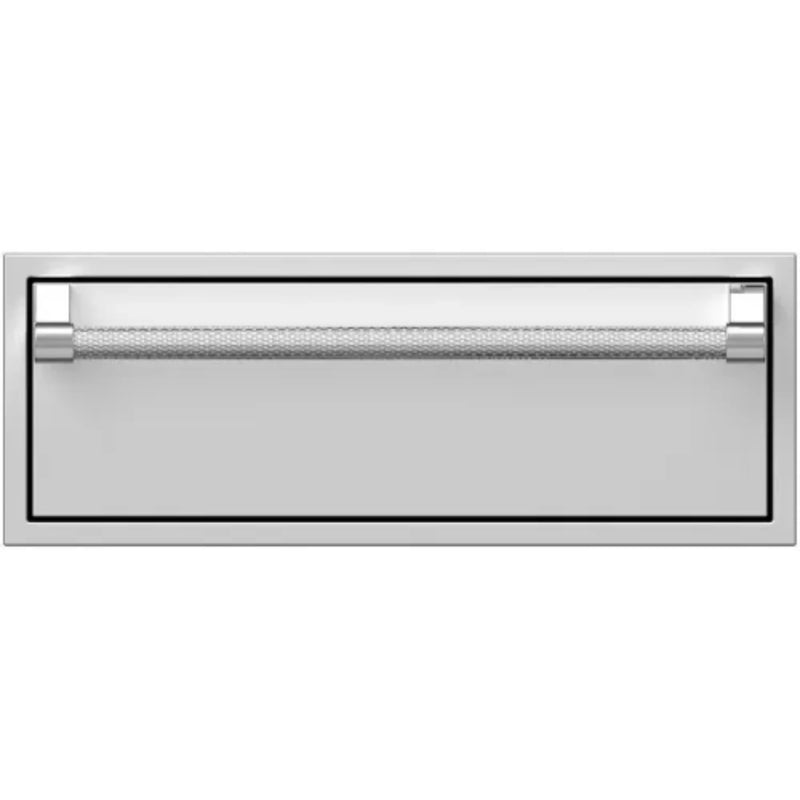 Hestan 30" Single Storage Drawer Recessed Marquise Accented Panels