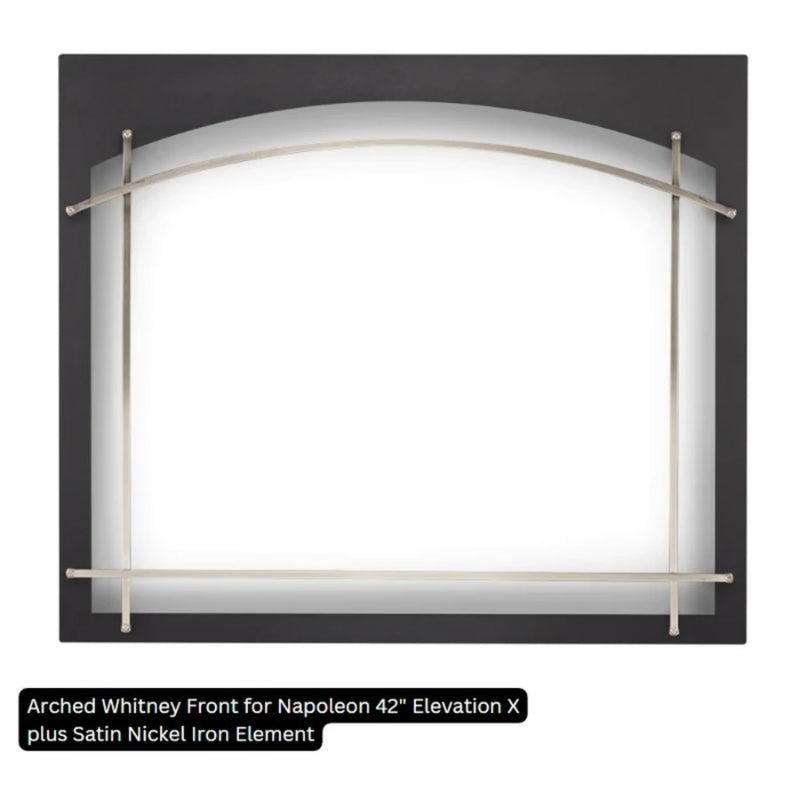 Napoleon Arched Iron Element, Satin Nickel for Elevation™ 42 | GW STORE