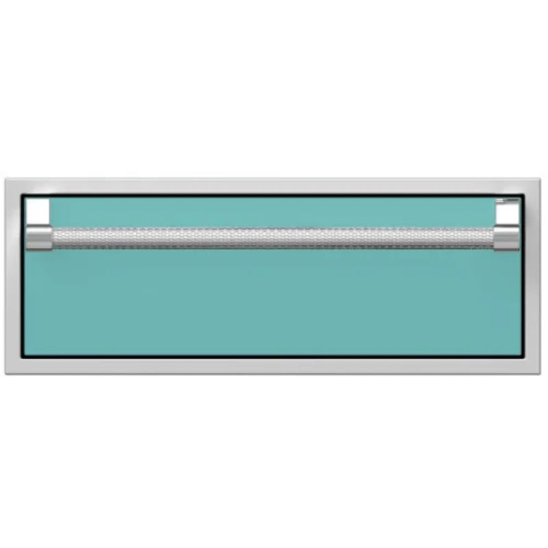 Hestan 30" Single Storage Drawer Recessed Marquise Accented Panels