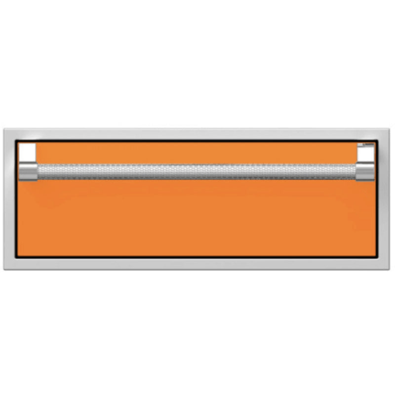Hestan 30" Single Storage Drawer Recessed Marquise Accented Panels