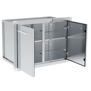 Broil King Stainless Steel Enclosed Double Drawer Assembly | GW STORE