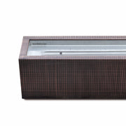 The Outdoor Plus Hammered Copper Eaves Propane Gas Fire Pit  | GW STORE