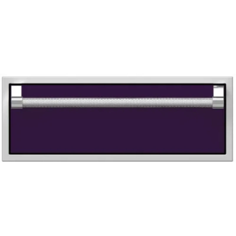 Hestan 30" Single Storage Drawer Recessed Marquise Accented Panels