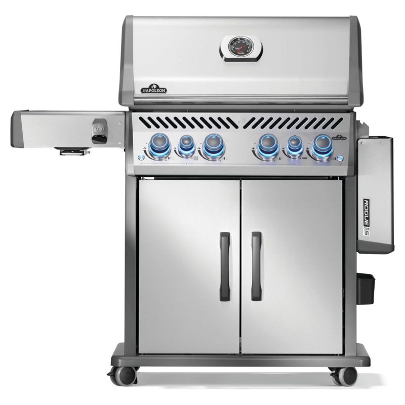 Napoleon Rogue PRO-S 525 RSIB Freestanding Gas Grill w/ Infrared Side and Rear Burner | GW STORE