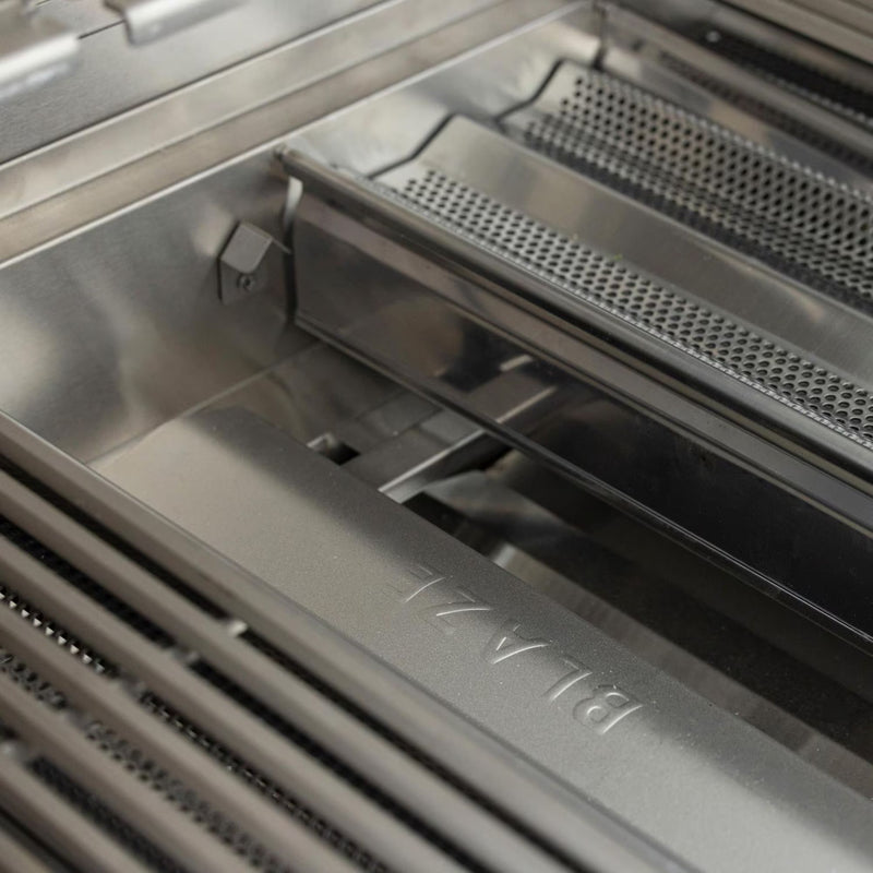 Blaze LTE PRO 32-Inch 4-Burner Freestanding Gas Grill w/ Digital Temperature Screen & Rear Infrared Burner | GW STORE